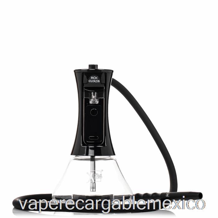 Vape Recargable Xtra Hok Cloud E-hookah Kit Negro